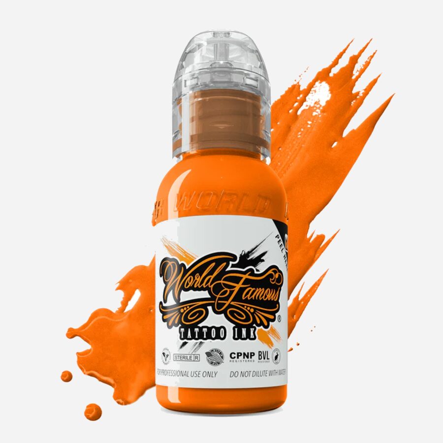 World famous Acropolis orange
