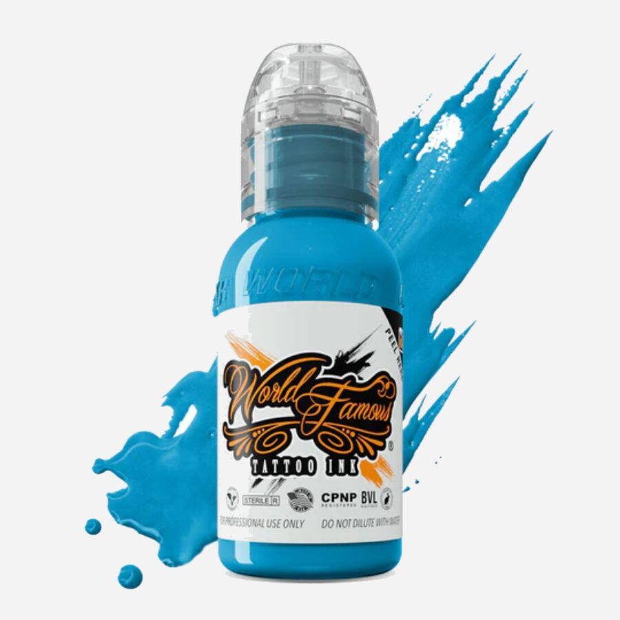 World famous Greenland ice blue