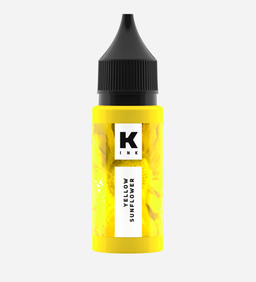 Краска Tattoo Ink ЖЕЛТЫЙ ПОДСОЛНУХ