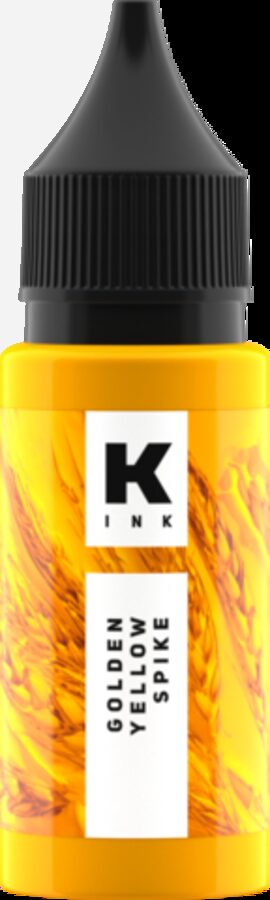 Краска Tattoo Ink ЗОЛОТИСТО-ЖЕЛТЫЙ КОЛОС