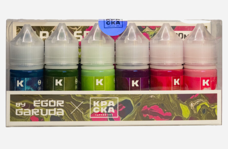 Краска tattoo ink Сет Японский от Егора Гаруды 6шт